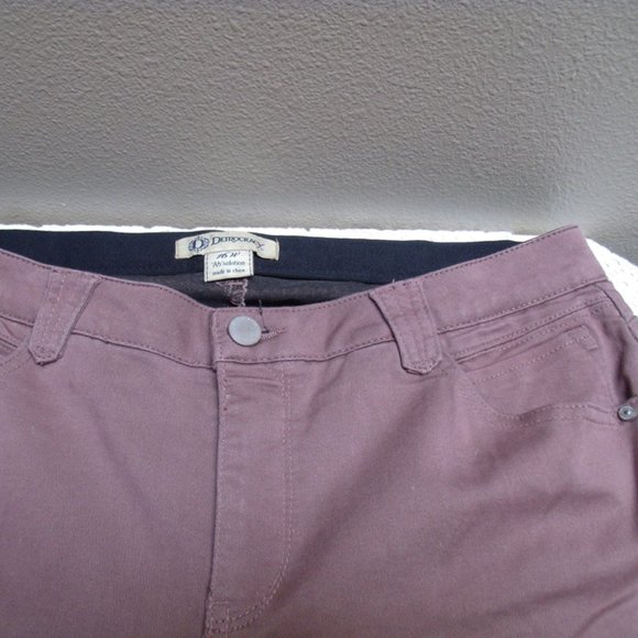 Democracy "AB" Technology Women's Skinny Stretch Ankle Jeans Mauve Size 16W - Picture 1 of 4